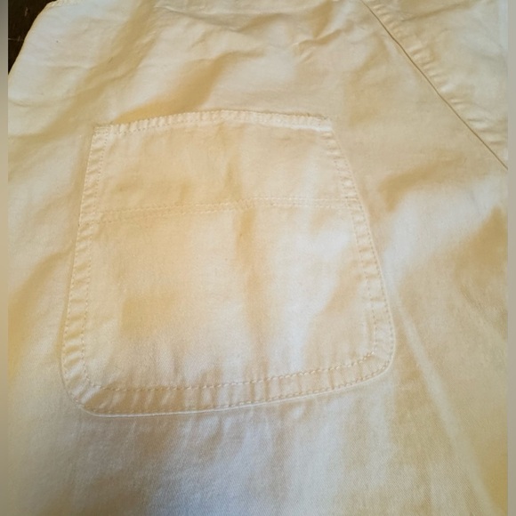 - AGAPO DENIM Vintage 90s Bib Capri Jean Overalls - Picture 5 of 14